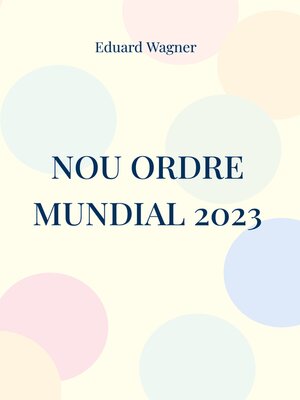 cover image of Nou ordre mundial 2023